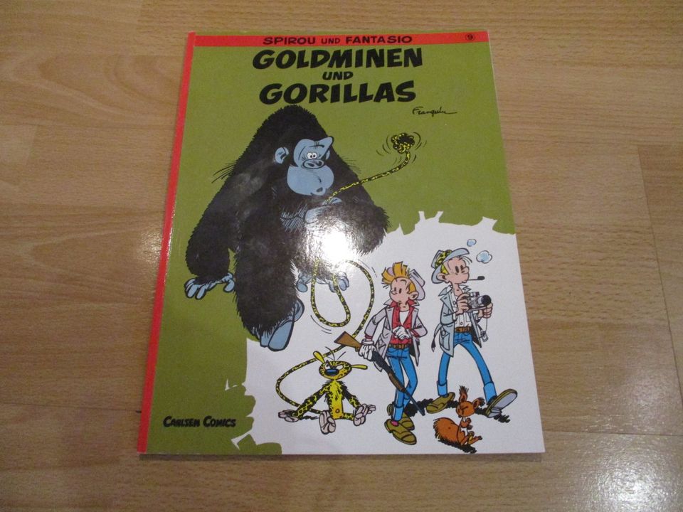 Spirou und Fantasio, Goldminen und Gorillas in Harsewinkel - Marienfeld