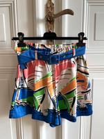 Zara Shorts Bermuda Bunt 36 Sezané Blau Rosa Hosenrock Muster Berlin - Friedenau Vorschau