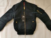 Alpha Industries MA-1 VF LW Wmn Damen Blouson Jacke blau / gold Bielefeld - Stieghorst Vorschau