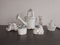 6 für 1 * Keramik - Dekoration * Gießkanne, Schatulle, Vase, Korb Dresden - Oberwartha Vorschau