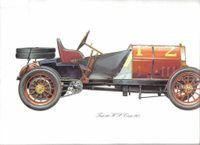 Fiat 130 HP Corsa um 1907 (Wandbild) Sachsen - Pirna Vorschau