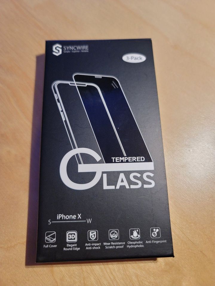 iPhone X 10 256GB Weiss-Silber mit viel Zubehör Wie NEU in Schwäbisch Gmünd