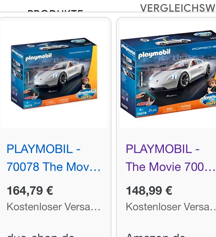 70078 Playmobil (Movie) ferngesteuert Porsche Mission e in Nordenholz