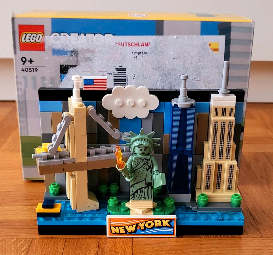 Lego 40519 + 40569 Postkarte New York London Bus Freiheitsstatue in Handorf