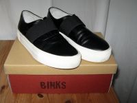 Binks, Leder-Sneaker, butterweich, schwarz, Gr. 39 Hamburg Barmbek - Hamburg Barmbek-Süd  Vorschau