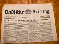Badische Zeitung vom 08 Mai 1968 M1481A Baden-Württemberg - Wehr Vorschau