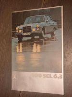 Mercedes 300SEL 6,3 300 SEL 6.3  Prospekt 1971 Broschüre Altona - Hamburg Othmarschen Vorschau