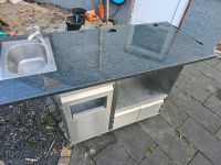 Outdoor schrank/Küche, Edelstahl mit Granit Platte und Spüle mit Kreis Pinneberg - Pinneberg Vorschau
