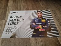 Autogrammkarte KELVIN VAN DER LINDE DTM 2024 Audi Motorsport noAG Sachsen - Chemnitz Vorschau