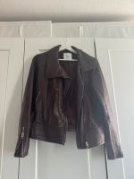 100% Echtleder Lederjacke Damen Mango burgundy - Gr. M - TOP Hamburg-Nord - Hamburg Winterhude Vorschau