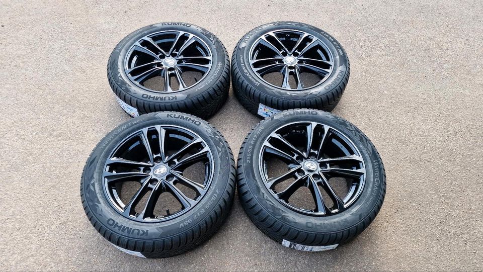 Winterkompletträder Hyundai Kona Elektro 215/55R17 98V 5x114,3 in Burgau