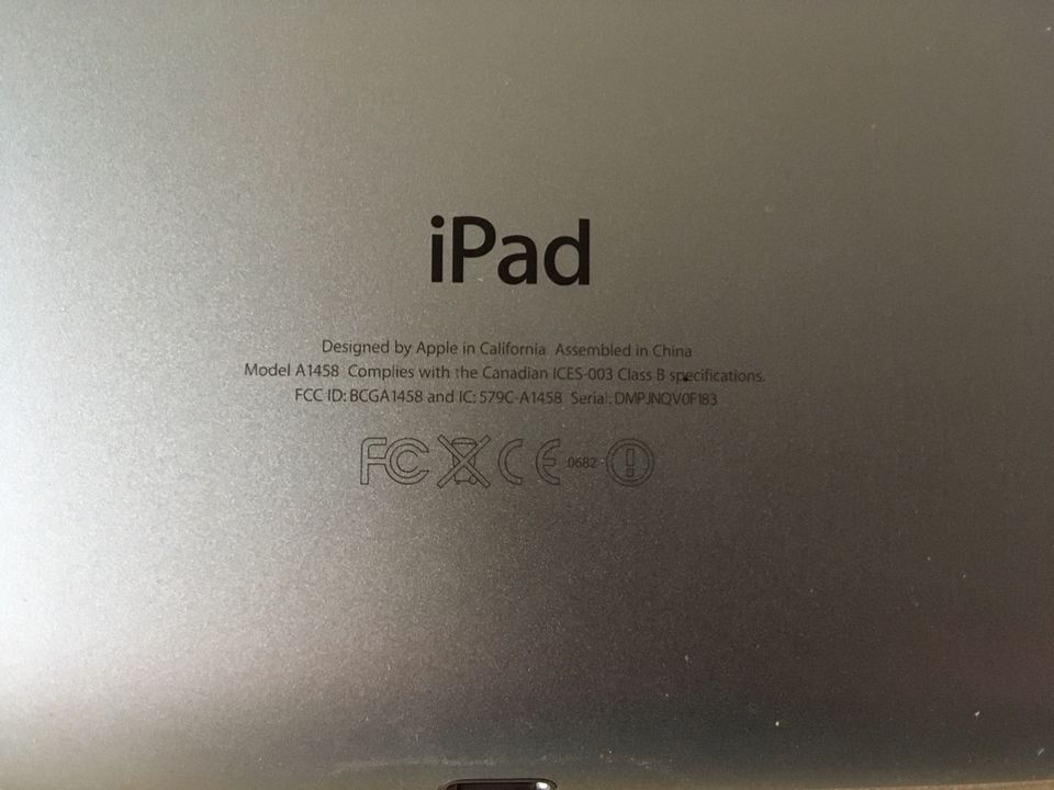 iPad Modell A1458 32GB WiFi Black in München