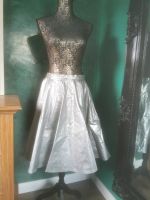 Tolllkirsche Noir silberner Tellerrock Petticoat Lack 36 Bochum - Bochum-Ost Vorschau