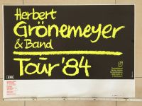 Plakat Herbert Grönemeyer, Bochum 84, Original, 86 x 60 cm Nordrhein-Westfalen - Coesfeld Vorschau