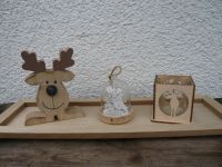 Weihnachtsdeko aus Holz *Holzelch - Teelicht - Glaskugel* - NEU! Hessen - Schaafheim Vorschau
