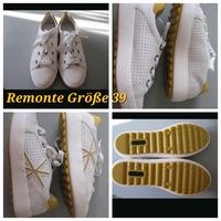 NEUE Remonte soft Leder Sneaker weiß/gelb Gr. 39 Sachsen-Anhalt - Blankenburg (Harz) Vorschau