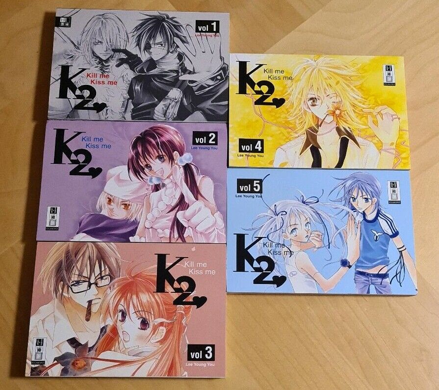 K2 Kill me Kiss me Band 1 bis 5 komplett Manga in Möser