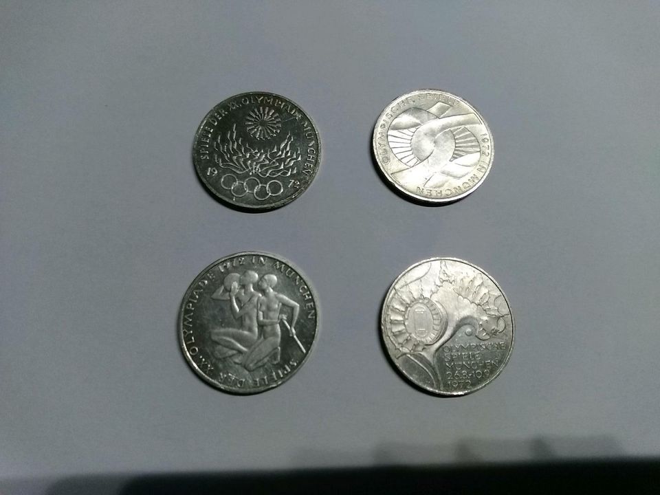 10 DM Münzen Konvolut - 4 St. in Arnsberg