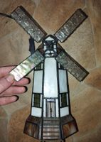 Lampe aus Bleiglas - Windmühle Tischlampe...alt..selten Thüringen - Apolda Vorschau