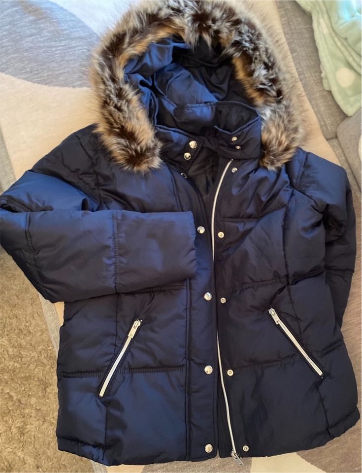 NEUE Winterjacke blau Damen Gr. 42 / L in Gröbenzell