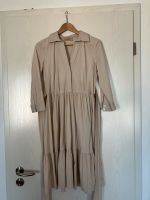 Twinset Kleid beige mit Bindegürtel xs Bayern - Kasendorf Vorschau