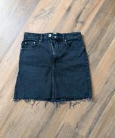 ♡ Damen Jeansrock ZARA Schwarz ♡ Sachsen - Ostrau Vorschau