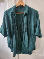 Monki Bluse Hemd petrol grün Türkis blau XS oversized Mitte - Wedding Vorschau