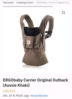 ergobaby: Trage, Babytrage, Aussie Khaki Bayern - Schweinfurt Vorschau