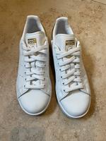 Adidas, Turnschuhe, Stan Smith, Sneaker, weiß, Gold Bayern - Eggenfelden Vorschau