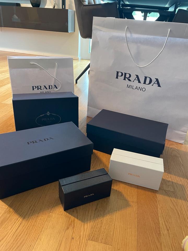 Prada shoes box sale