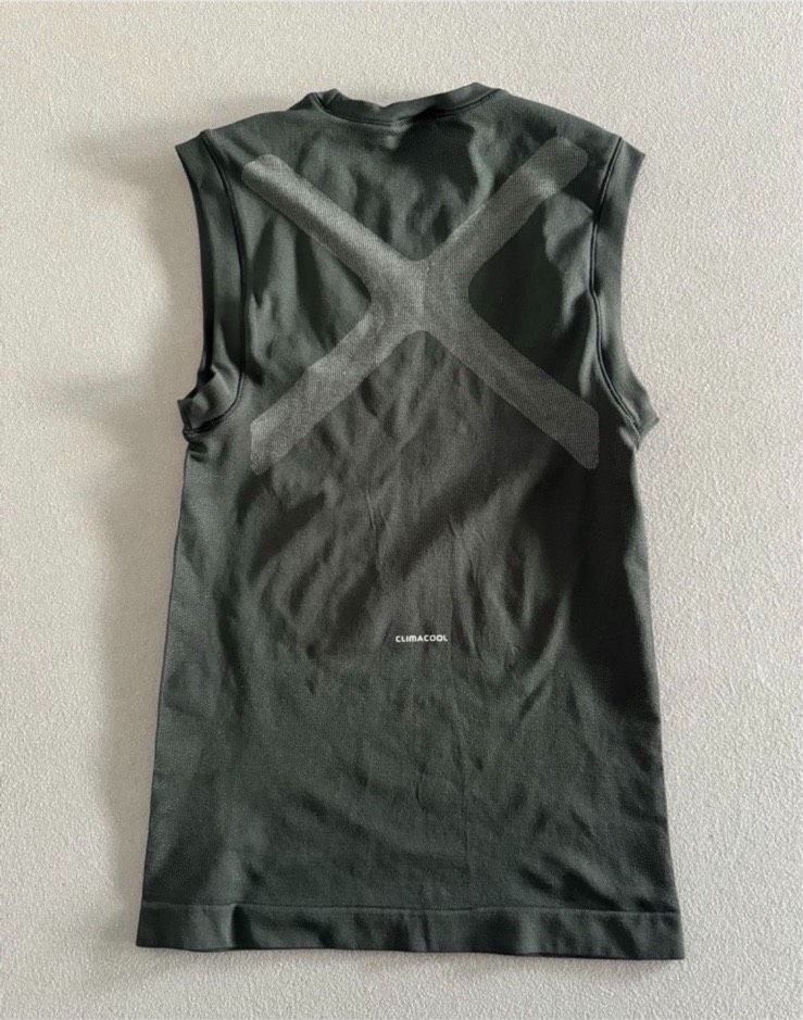 ADIDAS Funktions Tank Top Herren Sport Gr. M schwarz ClimaCool in Hüffelsheim