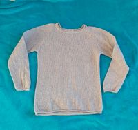 PusBlu Pullover Gr 134 140 Mädchen Grau Baumwolle Strick Pulli Berlin - Reinickendorf Vorschau