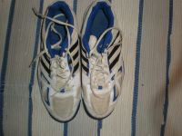 Adidas Sportschuhe Hallenschuhe weiß-blau Gr. 40 2/3 Rheinland-Pfalz - Bad Sobernheim Vorschau