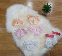 ❤ Süße Baby Socken mit Schleife und Rüschen / Gr. 74-80 ❤ Bayern - Kösching Vorschau