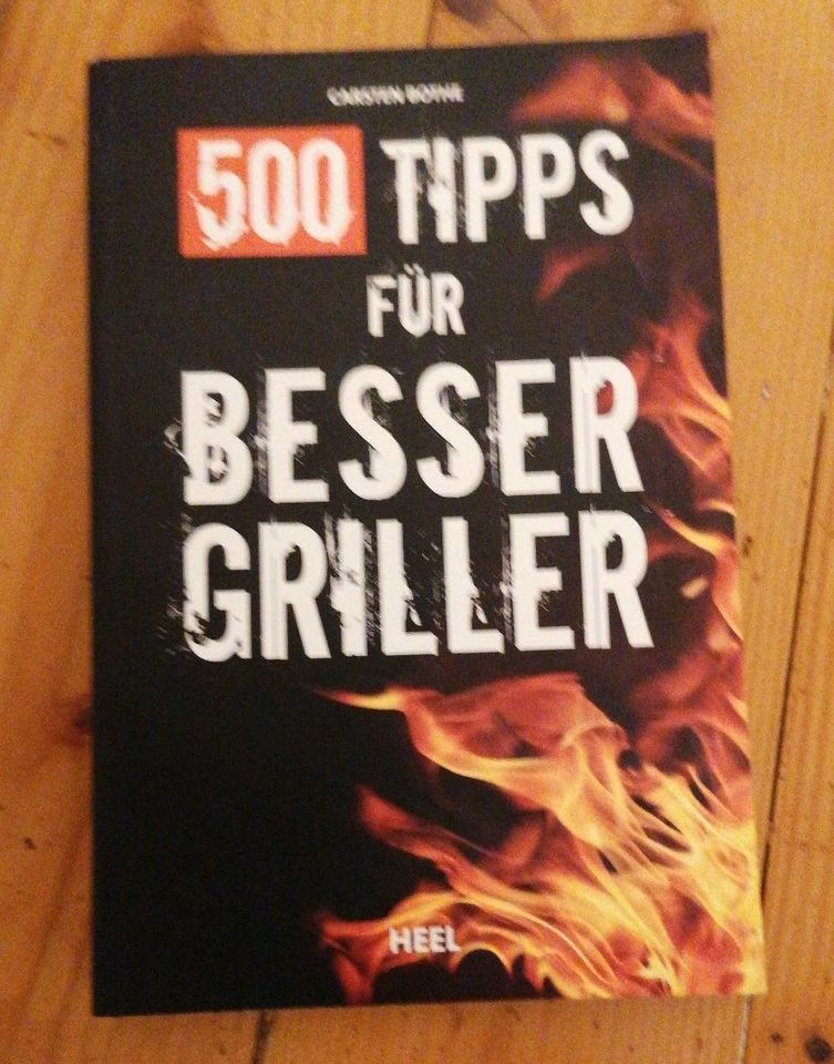 Geschenk für Männer Griller Vatertag Bürger Grillbuch Grillen in Leingarten