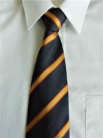 Herren-Krawatte anthrazit gelb gestreift Länge 150cm Breite 8,5 c Sachsen - Auerbach (Vogtland) Vorschau