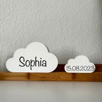 Wolken Set personalisiert Baby Geburt Mitbringsel Geschenkset Nordrhein-Westfalen - Paderborn Vorschau