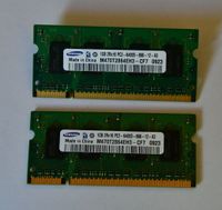 DDR2-6400S-666, 2 x 1 GB RAM, gebr. Sachsen - Hohnstein Vorschau