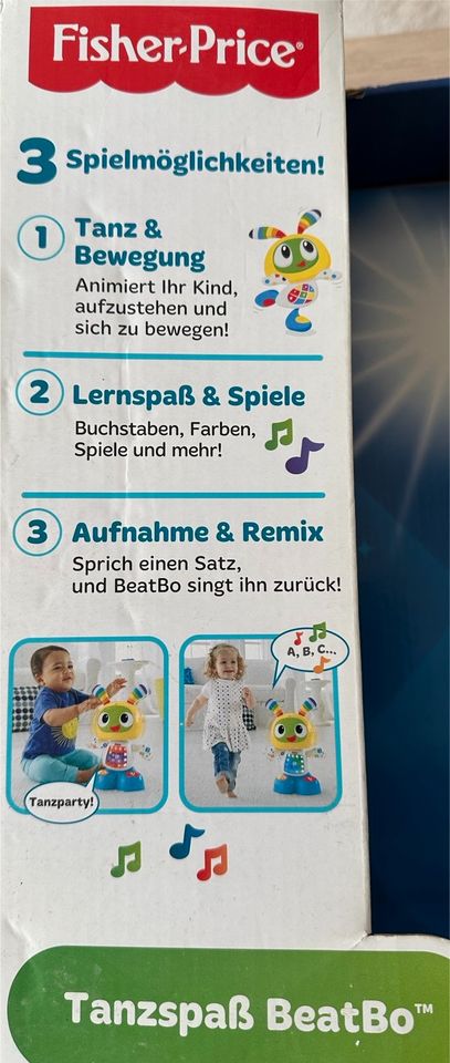 Fisher Price Tanzspaß BeatBo + Liederbuch Lernspaß Spiele Set TOP in Augsburg