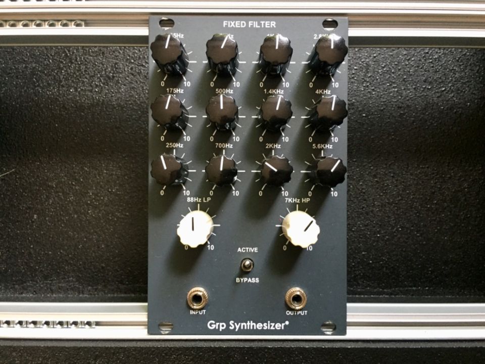 Grp Synth - Fixed Filterbank / Eurorack Modular Synthesizer in Hannover