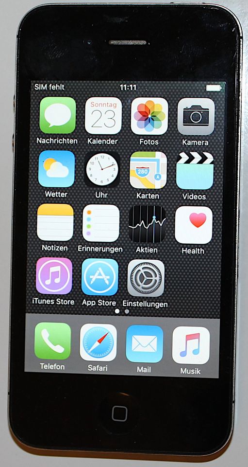 Apple iPhone 4S 16GB Schwarz in Regensburg