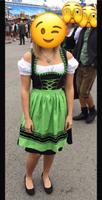 Distler Dirndl Grün Schwarz Größe 38 Bayern - Augsburg Vorschau