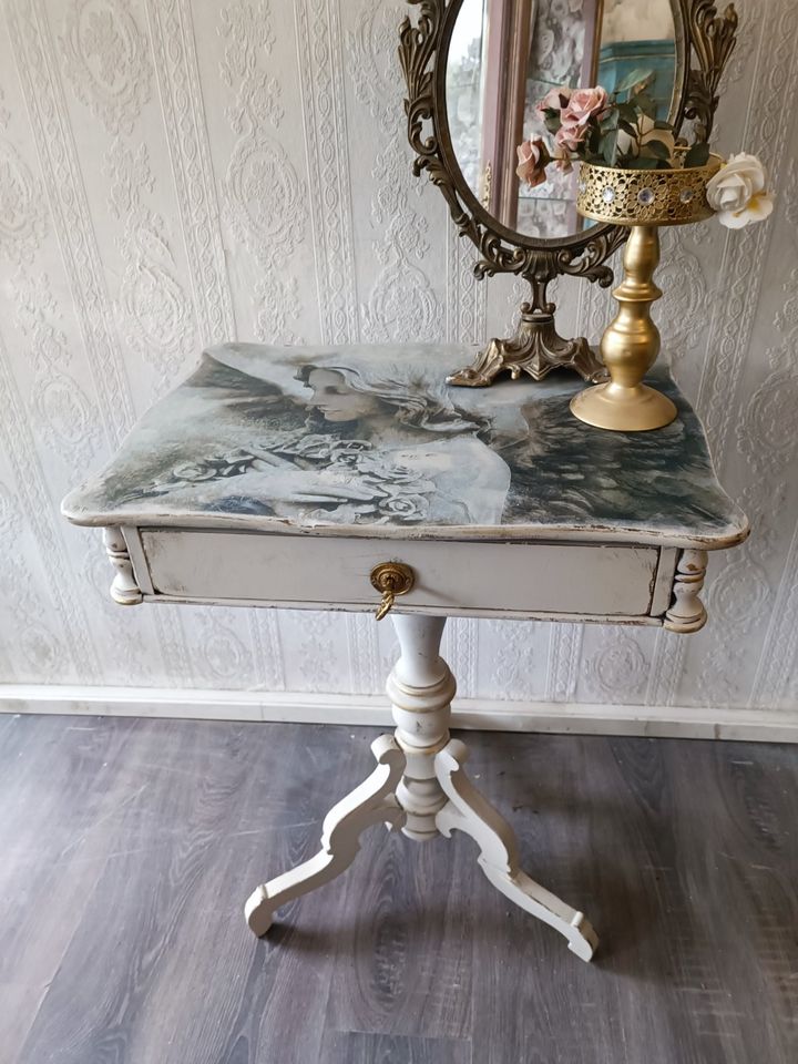 ⚜️ACHTUNG! Möbelladen Shabby Chic Vintage Schrank Vitrine Kommode in Essen