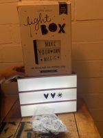 Lightbox Lichtbox mit Buchstaben  super Zustand Hochzeitsdeko Hamburg - Bergedorf Vorschau