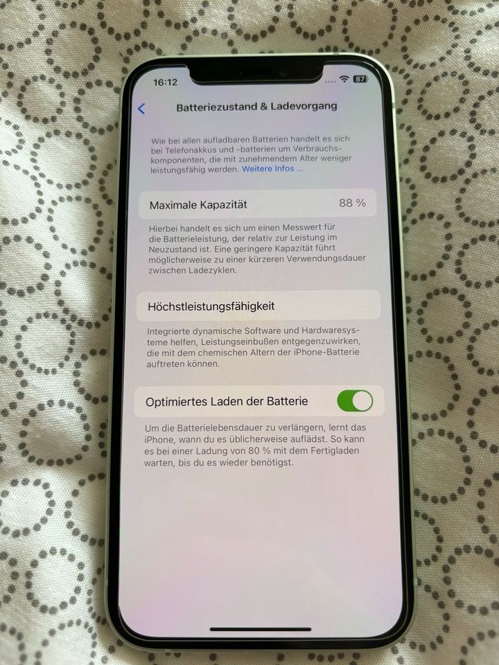 Apple iPhone 12 A2403 (CDMA | GSM) - 64GB - Grün (Ohne Simlock) ( in Goslar