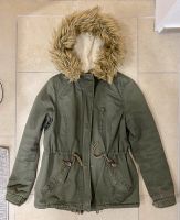 Gr. 36 H&M Damen Jacke khaki gefüttert mit Kapuze Duisburg - Rumeln-Kaldenhausen Vorschau