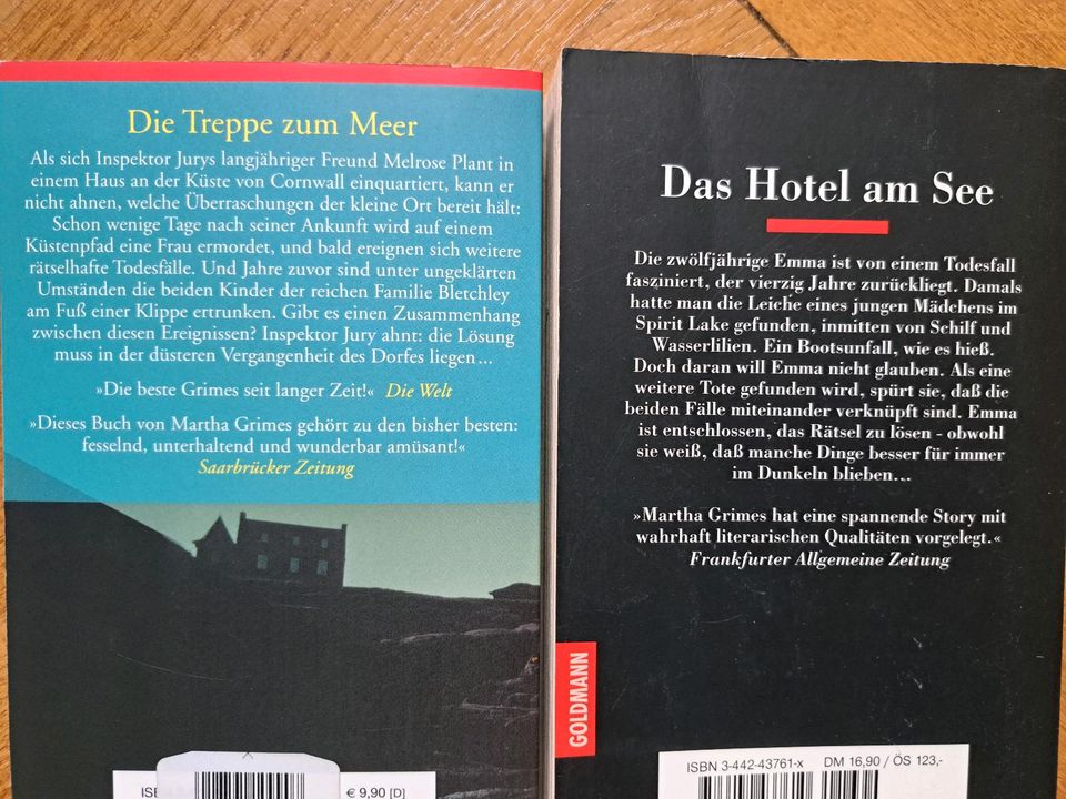 Martha Grimes - Das Hotel am See & Die Treppe zum Meer in Freiburg im Breisgau