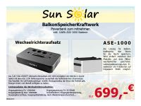 Powerbank mit dem Wechselrichteraufsatz & 1kW Stromspeicher ASE-1 Brandenburg - Plattenburg Vorschau