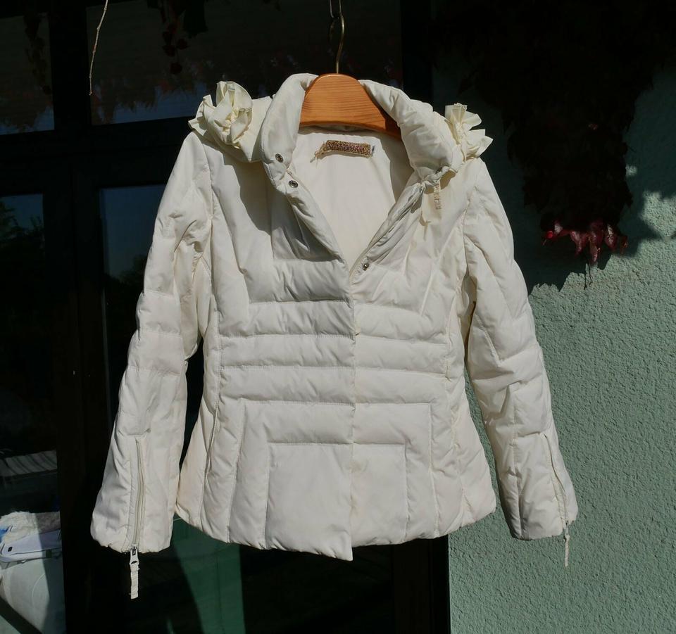 MONNALISA, entzückende weiße Winterjacke, Anorak, Gr. 134 / 140 in Raunheim