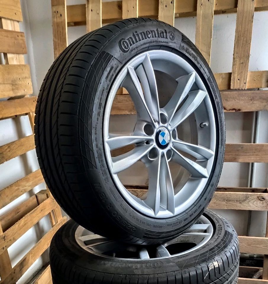 ✓ BMW 3ER GT F34 CONTINENTAL SOMMERRÄDER 225/50 R18 FELGEN RDKS in Herten